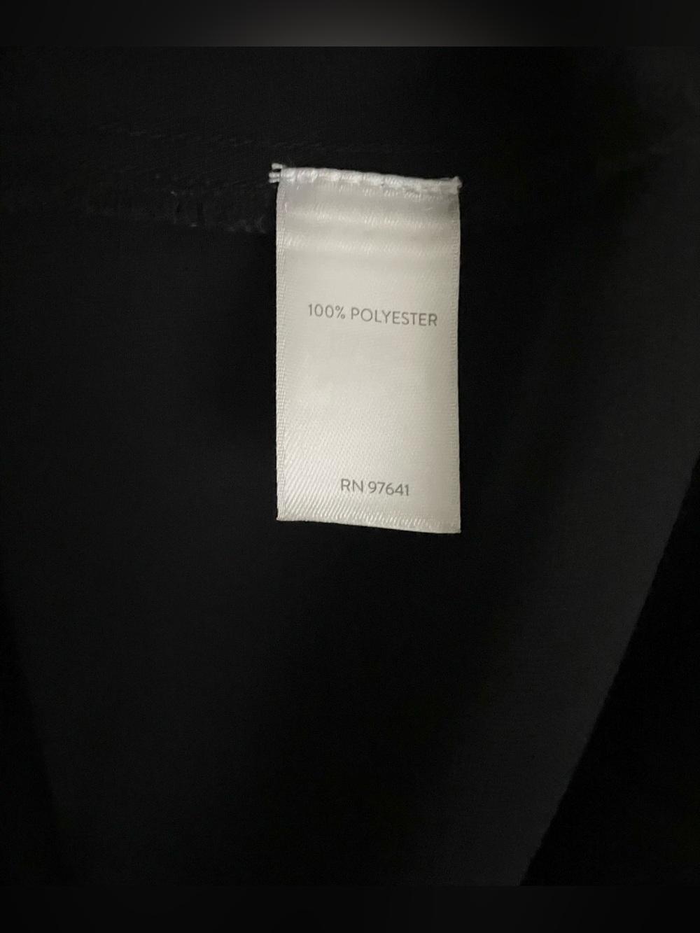 ♟️ J. Jill Black V-Neck Short Sleeve Shift Tunic Dress ♟️ - Picture 3 of 5